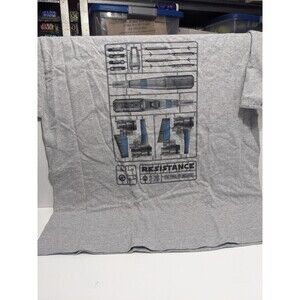 Star Wars XWing Men's Grey  Shirt XL